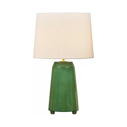 Nell Table Lamp in Green.