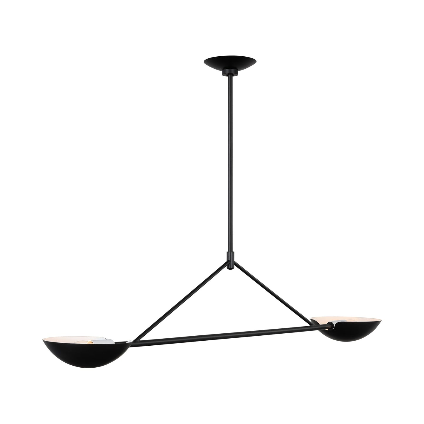 Nevel Linear Chandelier in Detail.