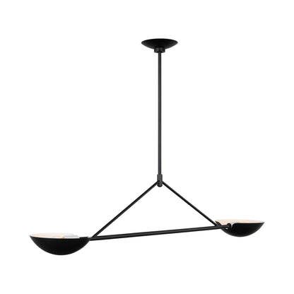 Nevel Linear Chandelier in Detail.