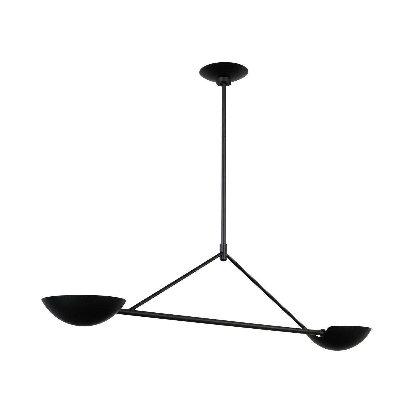 Nevel Linear Chandelier in Detail.