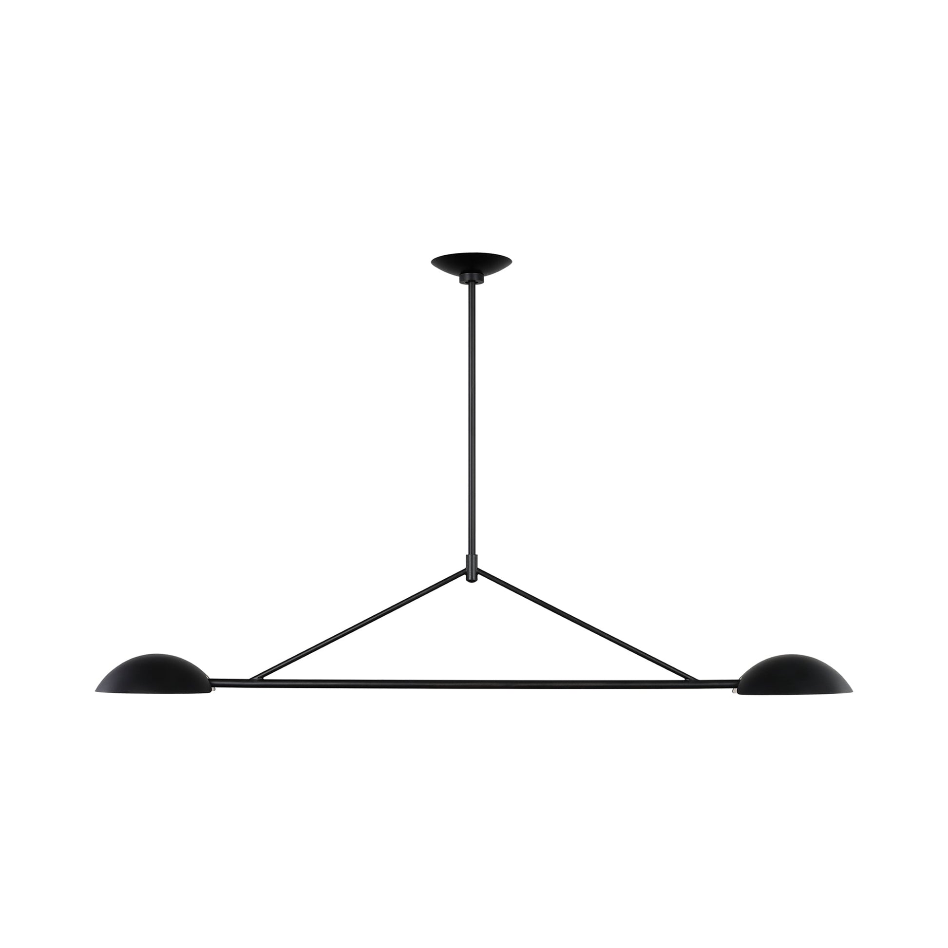 Nevel Linear Chandelier in Detail.