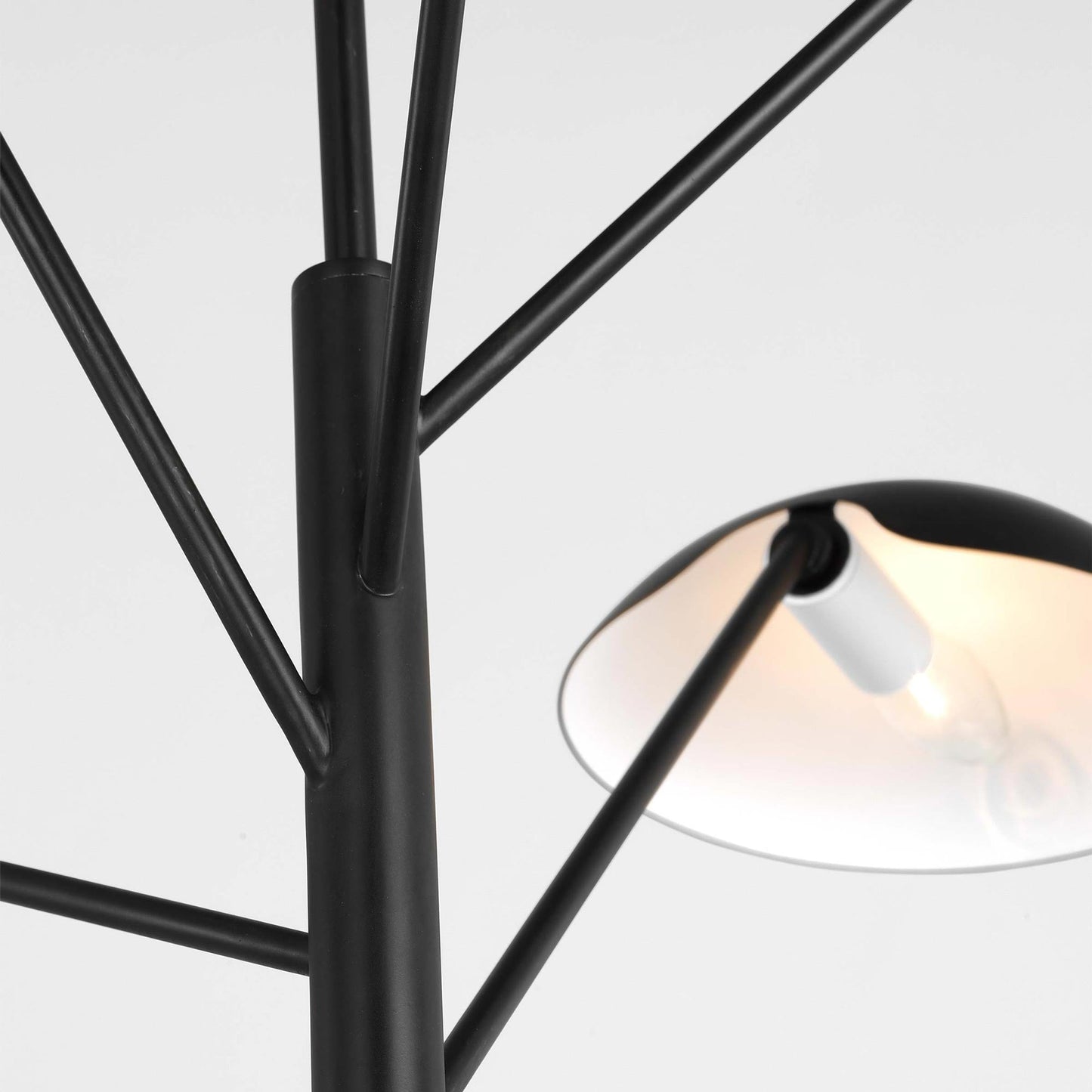 Nevel Tall Chandelier in Detail.