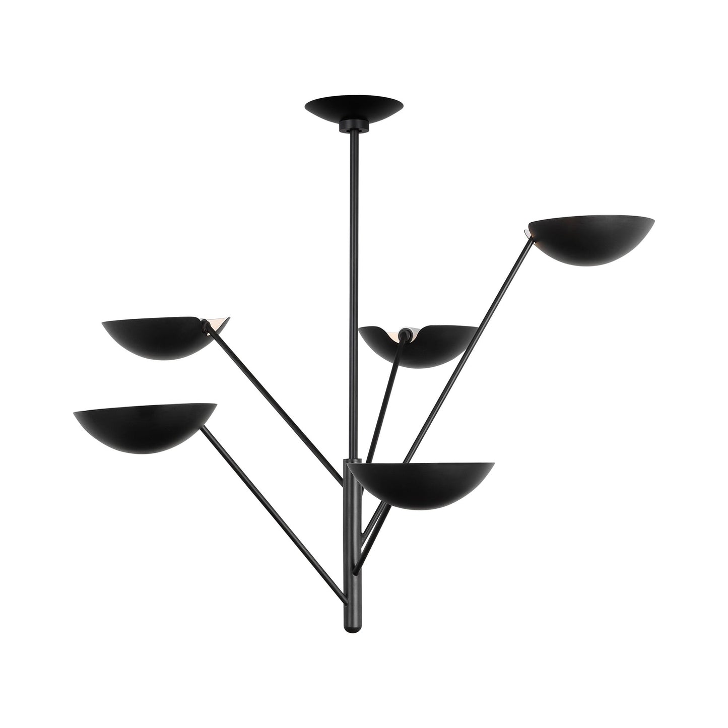 Nevel Tall Chandelier in Detail.