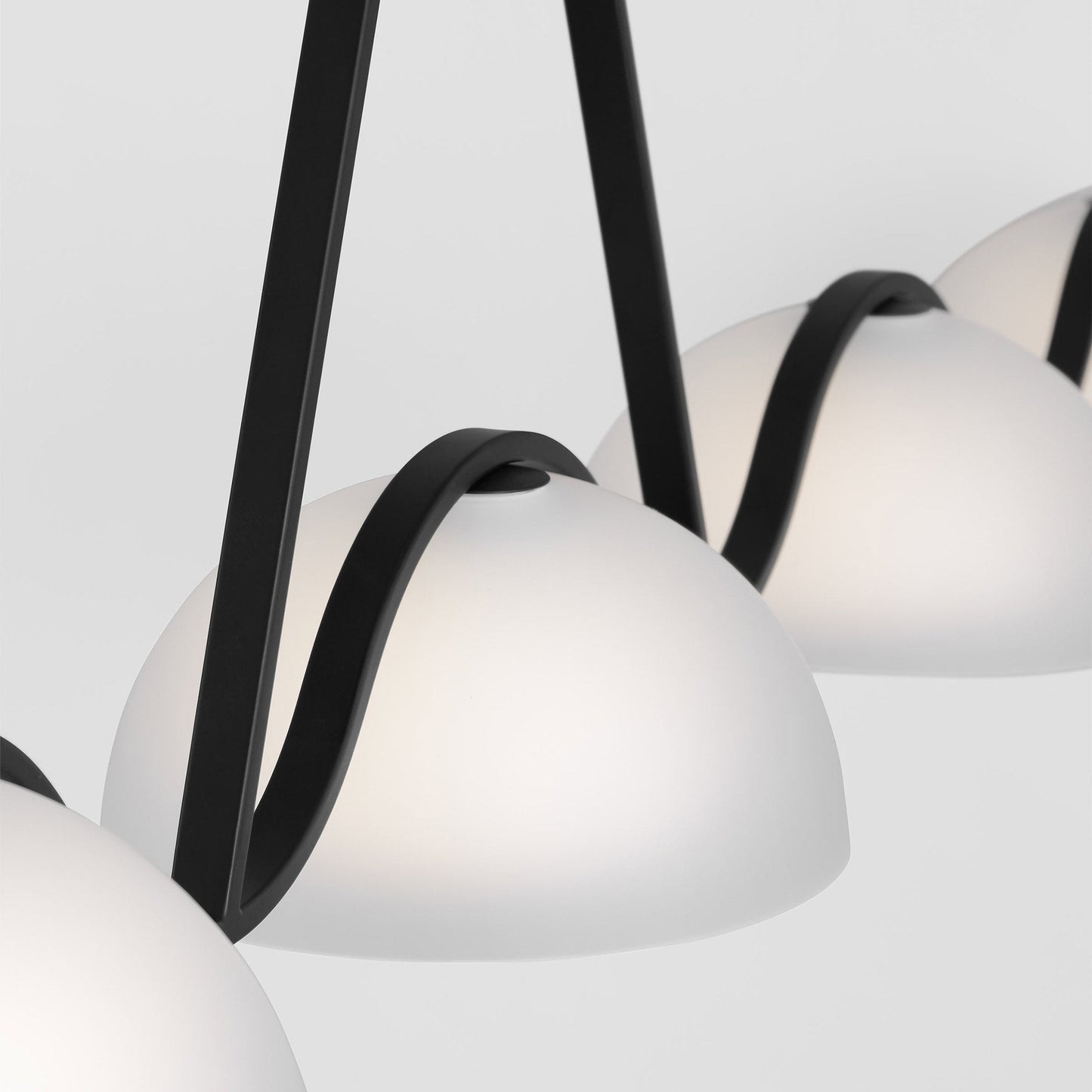 Nido Linear Chandelier in Detail.