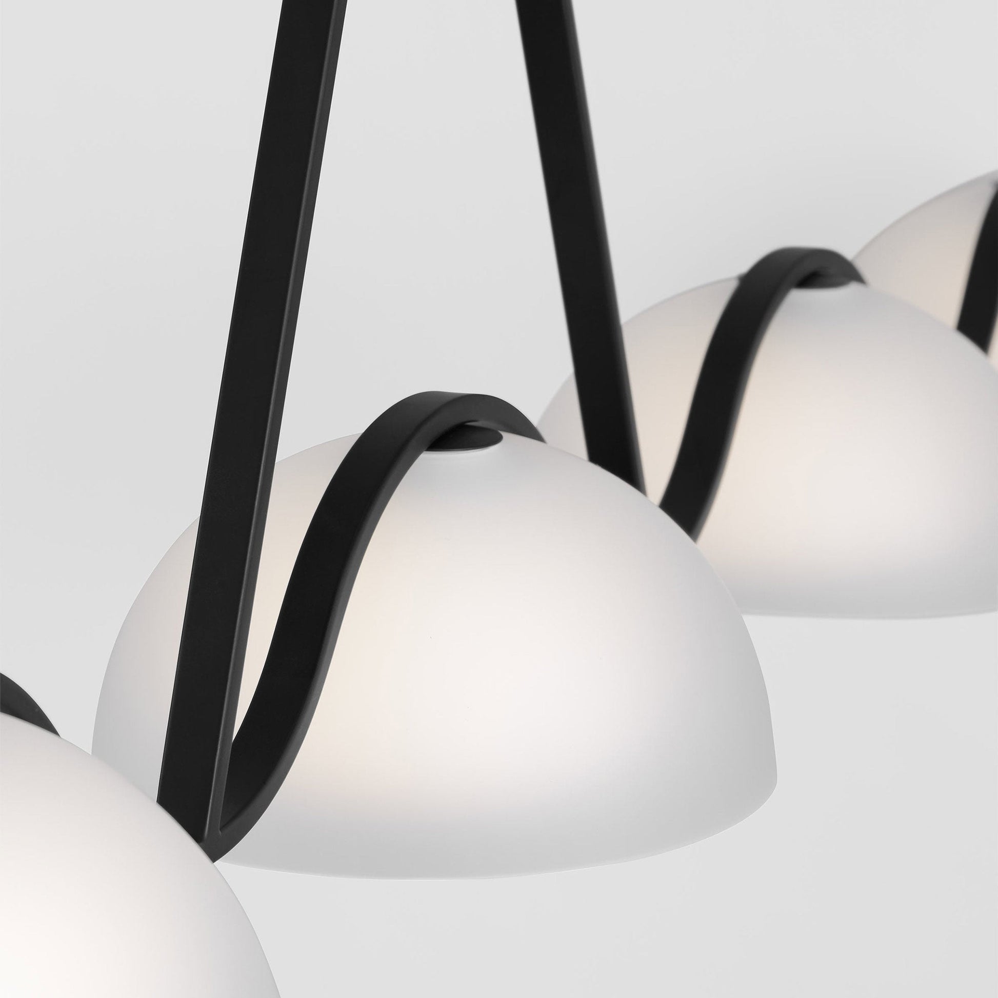 Nido Linear Chandelier in Detail.