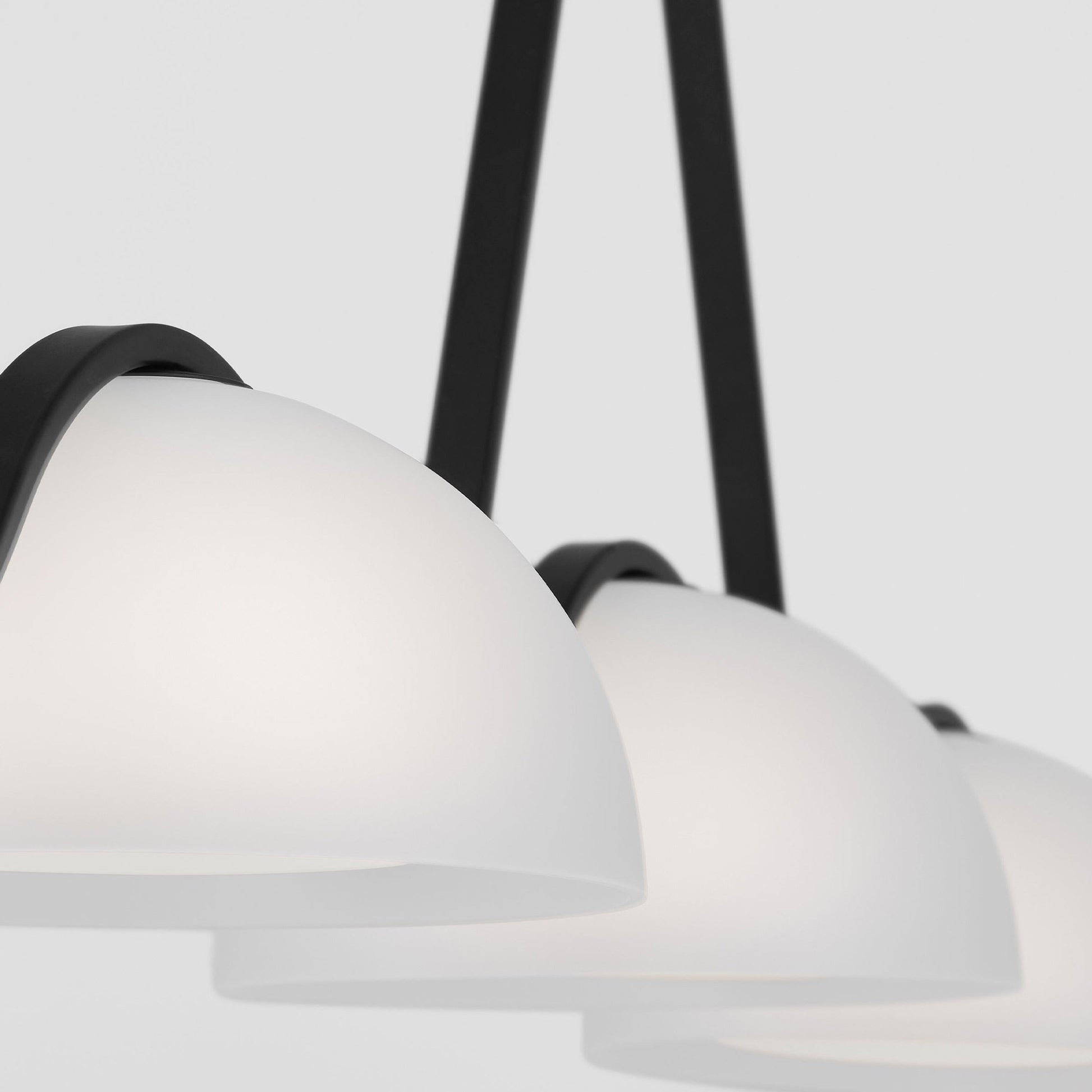 Nido Linear Chandelier in Detail.