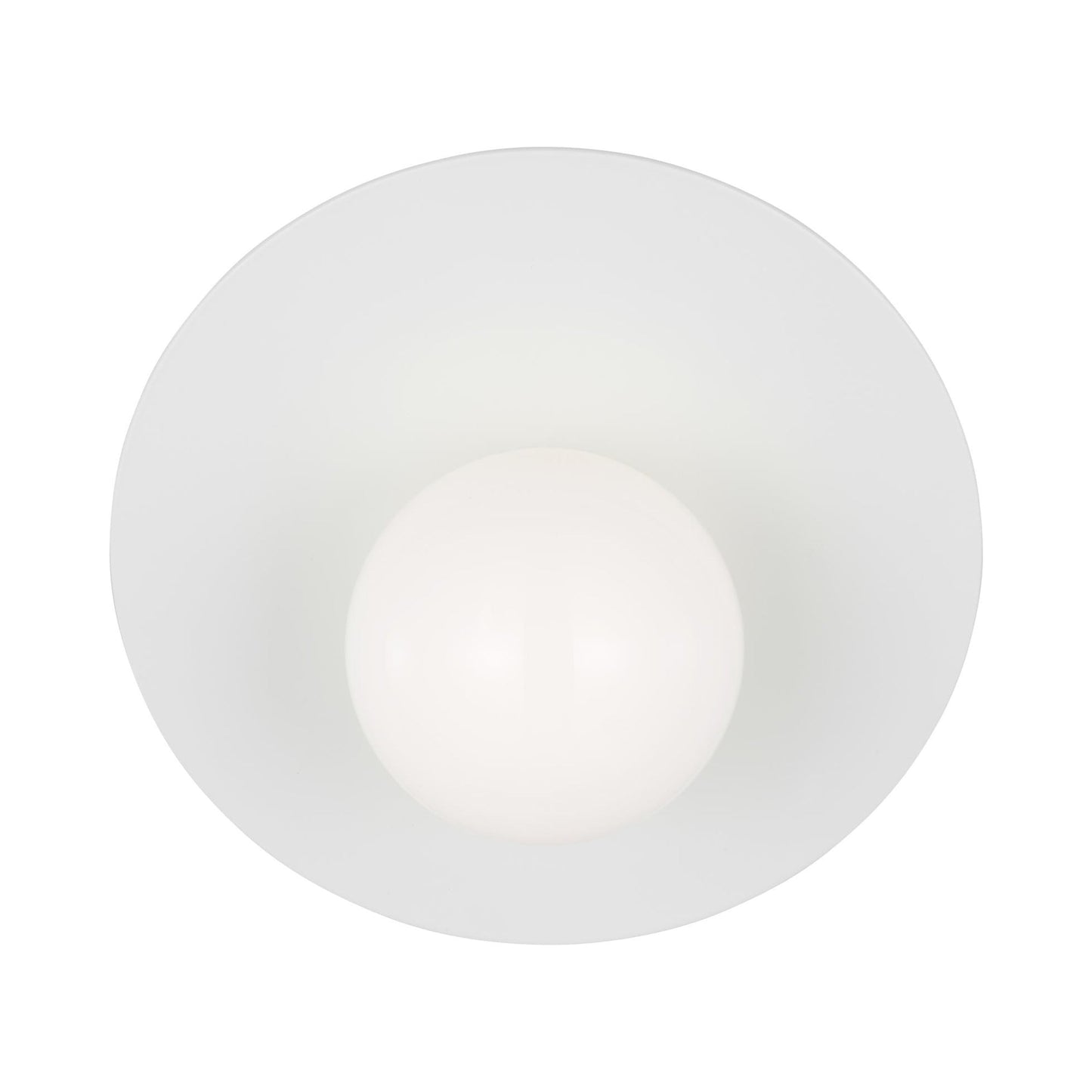 Nodes Angled Bath Wall Light in Matte White.
