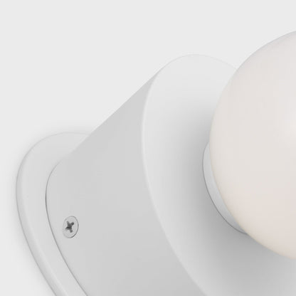 Nodes Angled Bath Wall Light in Detail.