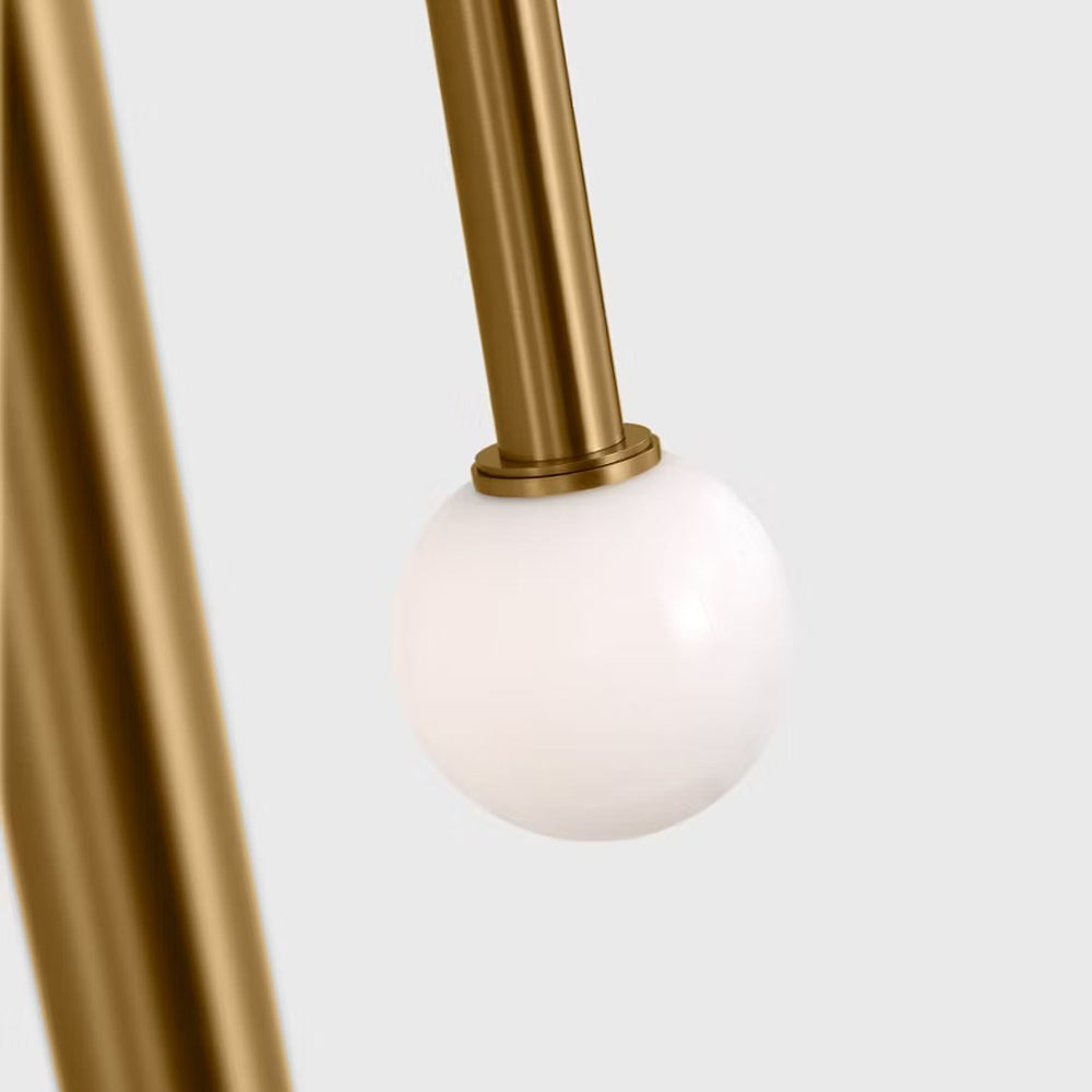 Nodes Linear Pendant Light in Detail.