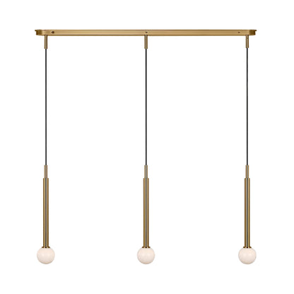 Nodes Linear Pendant Light in Detail.