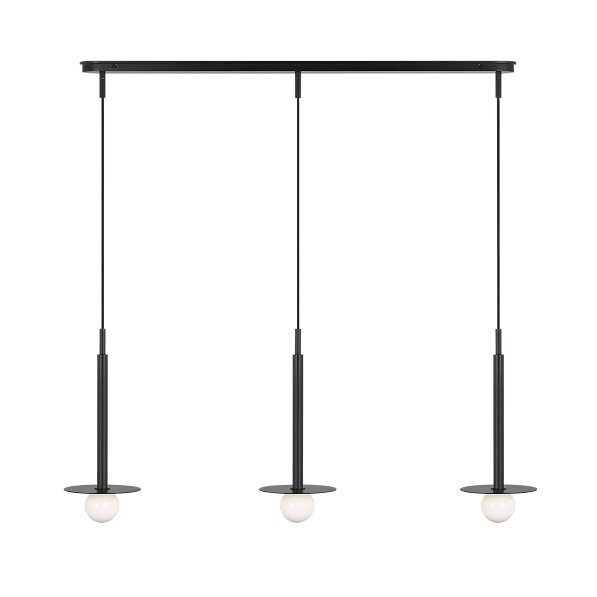 Nodes Linear Pendant Light in Detail.