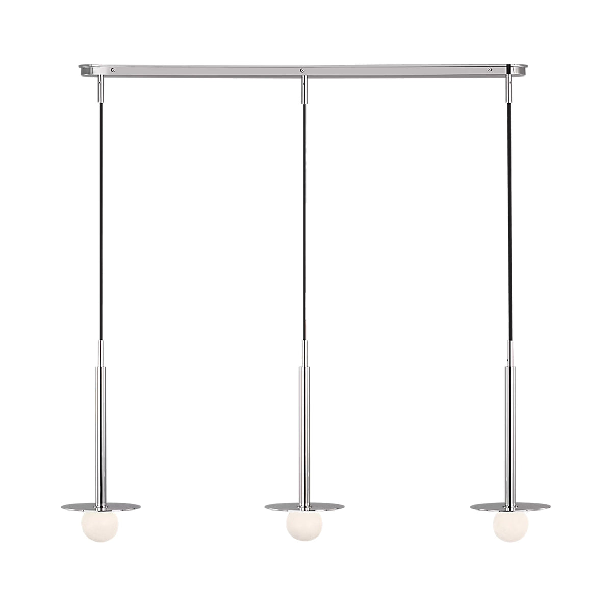 Nodes Linear Pendant Light in Detail.