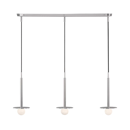Nodes Linear Pendant Light in Detail.