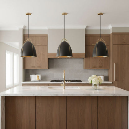 Norman Pendant Light in kitchen.