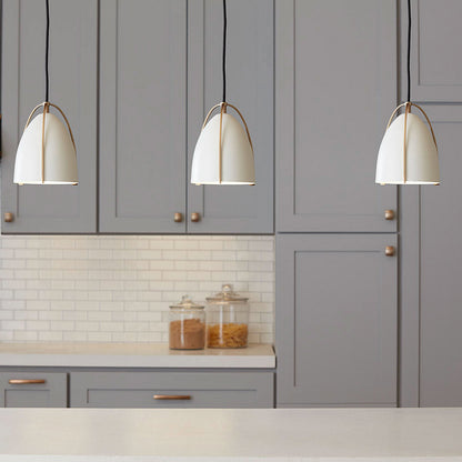 Norman Pendant Light in kitchen.