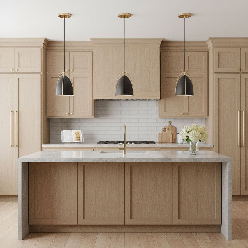 Norman Pendant Light in kitchen.