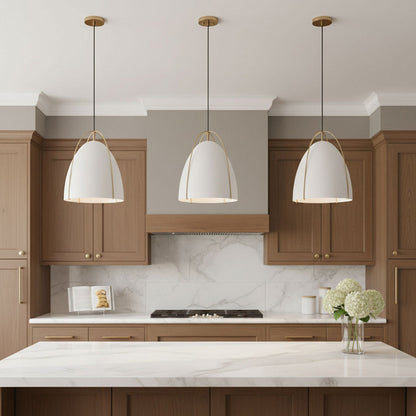 Norman Pendant Light in kitchen.