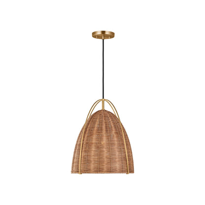 Norman Rattan Pendant Light.