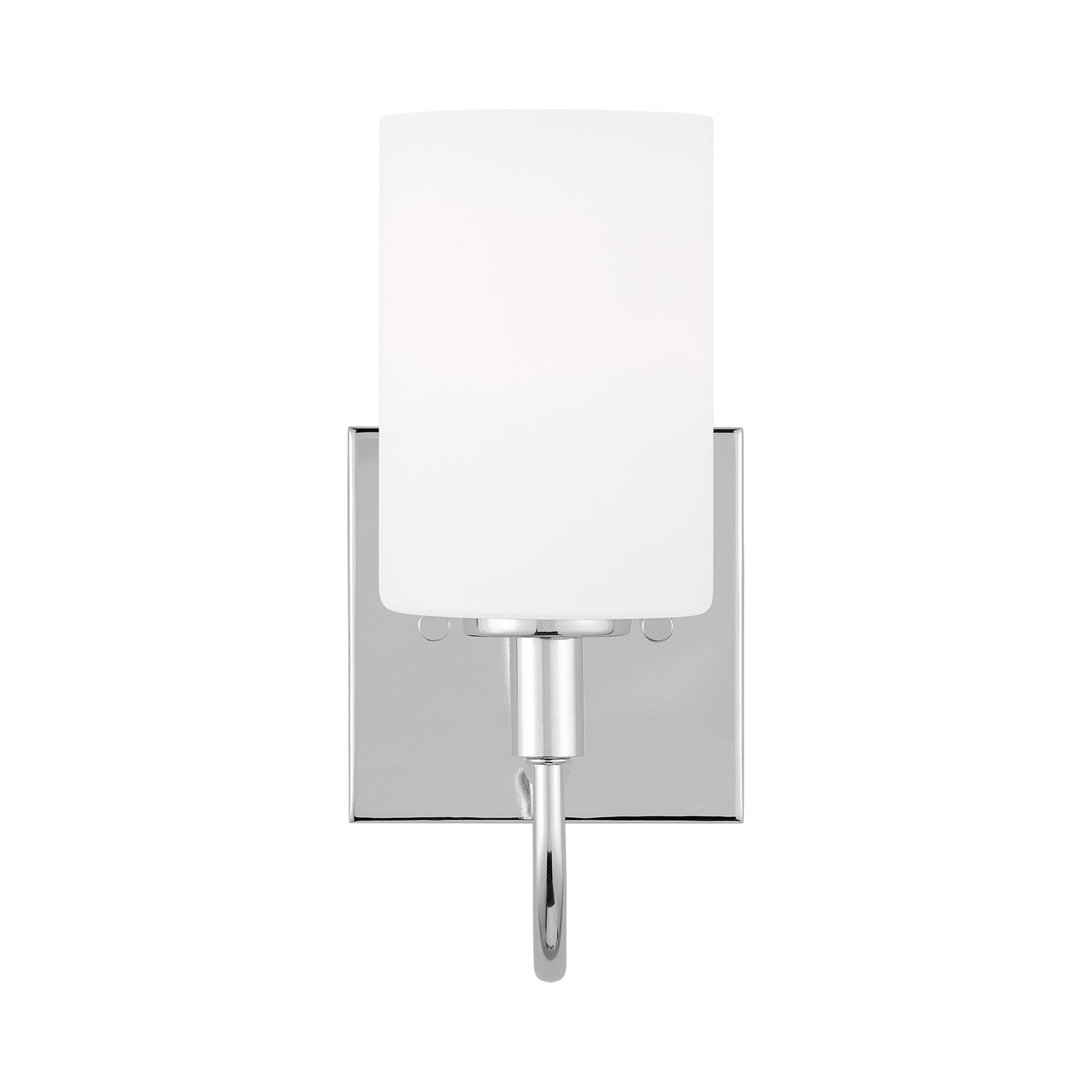 Oak Moore Bath Wall Light in Chrome (1-Light).
