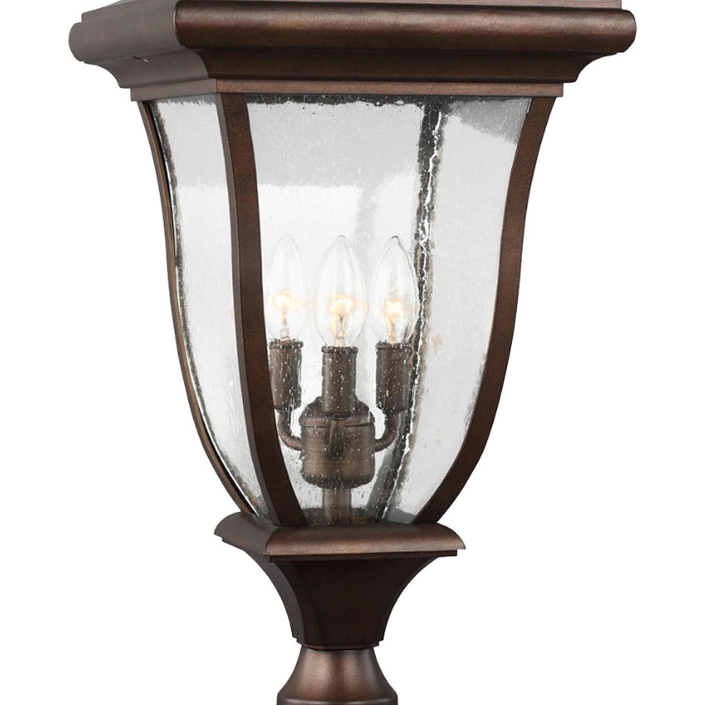 Oakmont Outdoor Post Light in Detail.