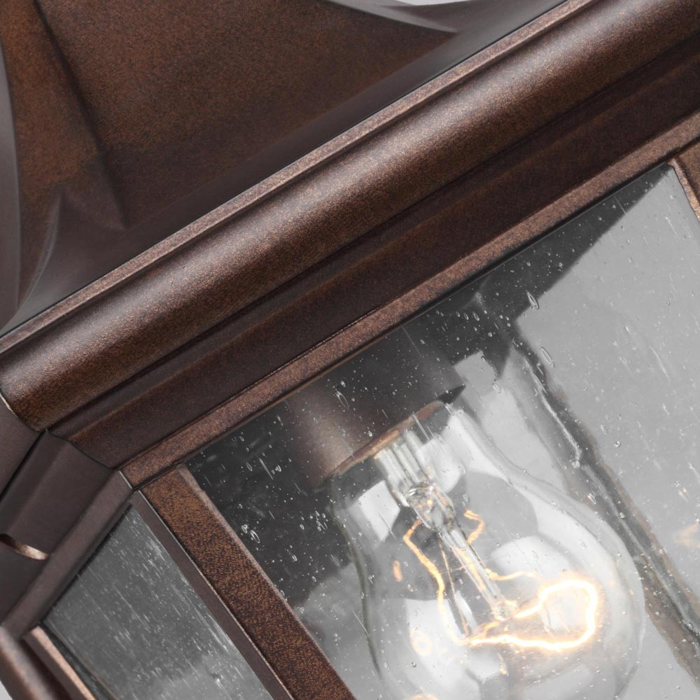 Oakmont Outdoor Wall Light in Detail.