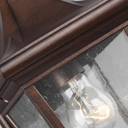 Oakmont Outdoor Wall Light in Detail.