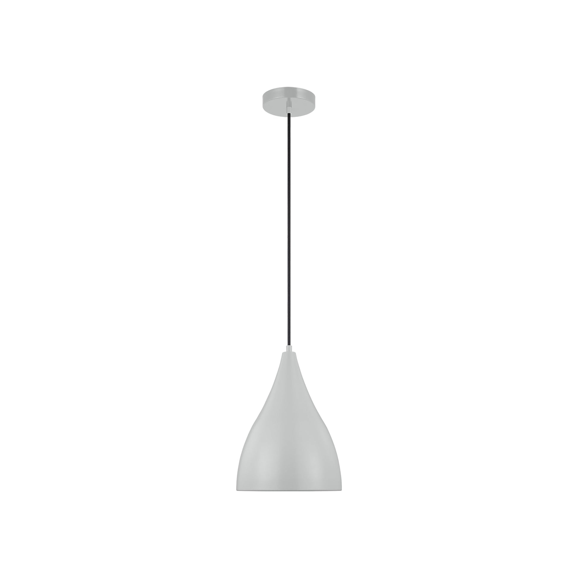 Oden Pendant Light in Matte Grey (Small).
