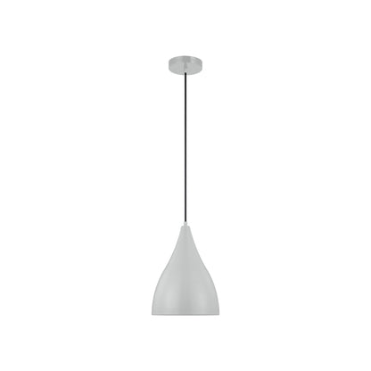 Oden Pendant Light in Matte Grey (Small).