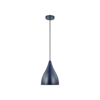 Oden Pendant Light in Navy (Small).