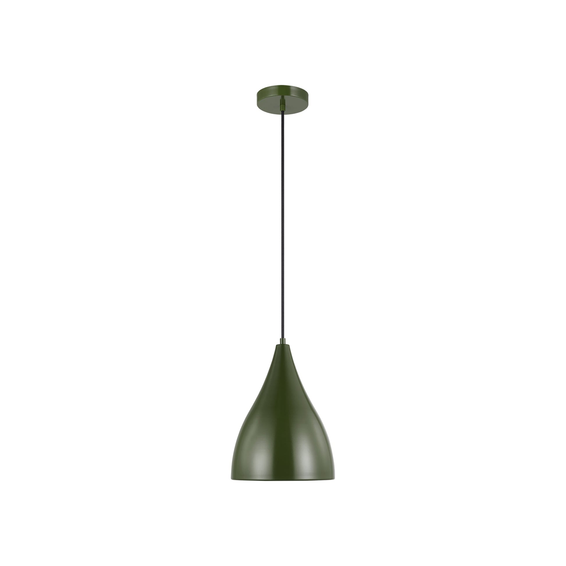 Oden Pendant Light in Olive (Small).