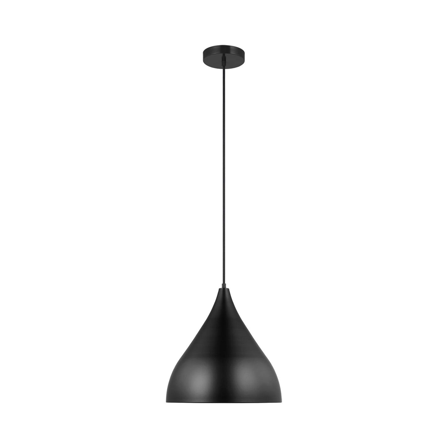 Oden Pendant Light in Midnight Black (Medium).