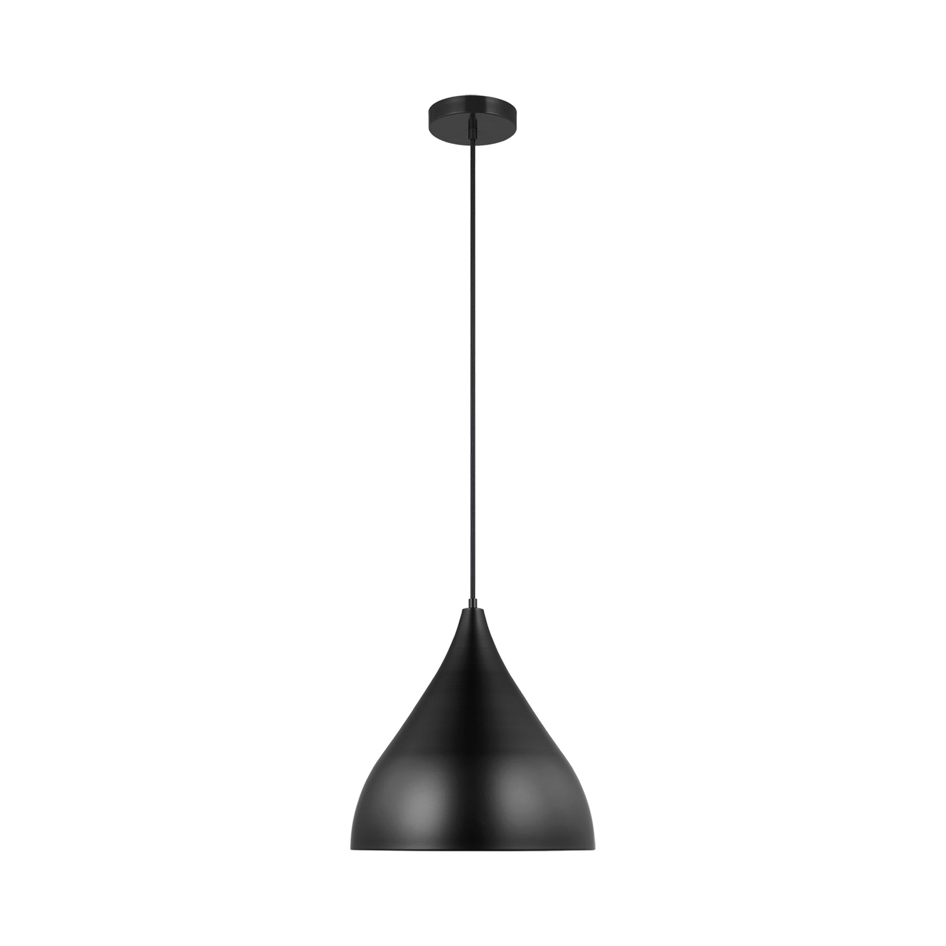 Oden Pendant Light in Midnight Black (Medium).