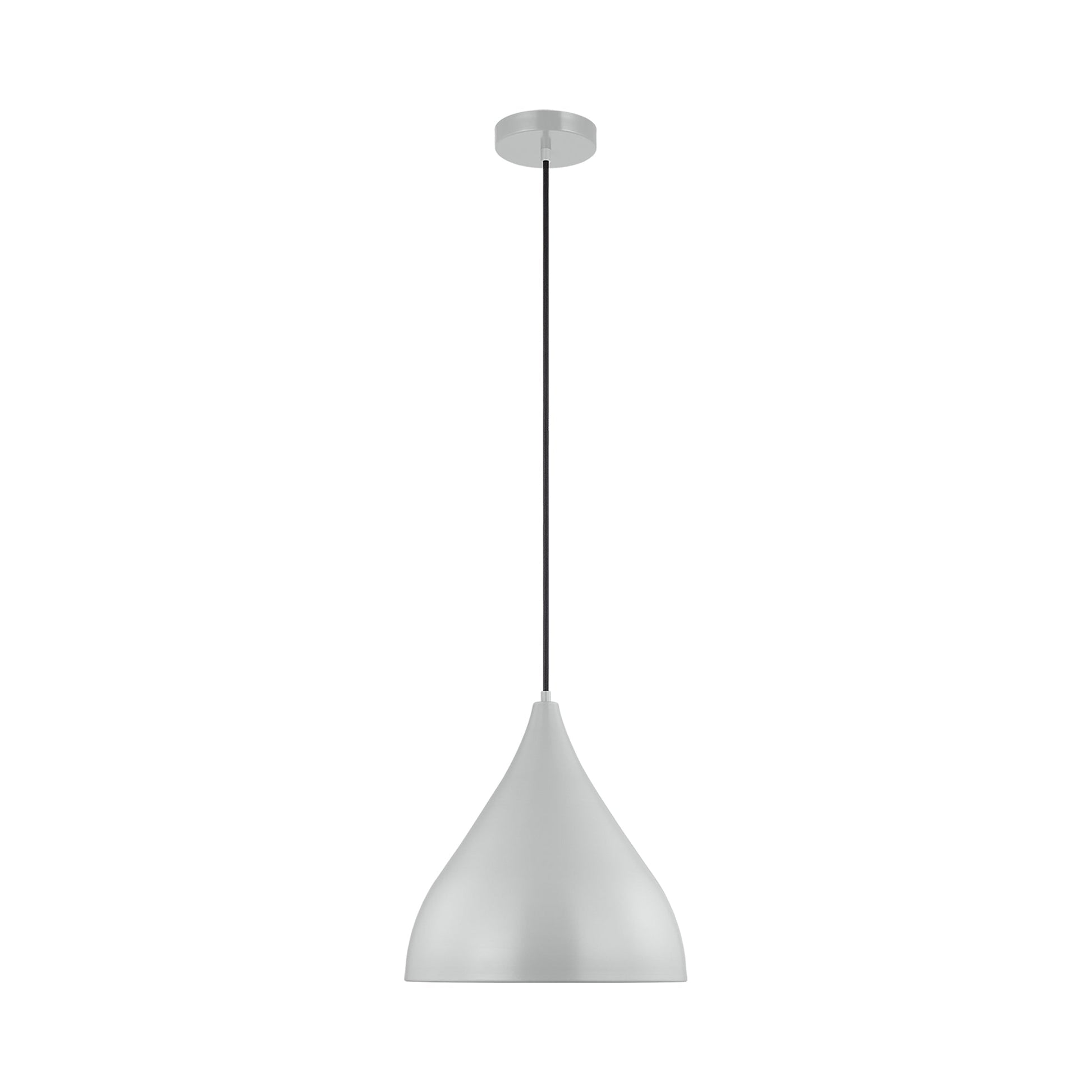 Oden Pendant Light in Matte Grey (Medium).