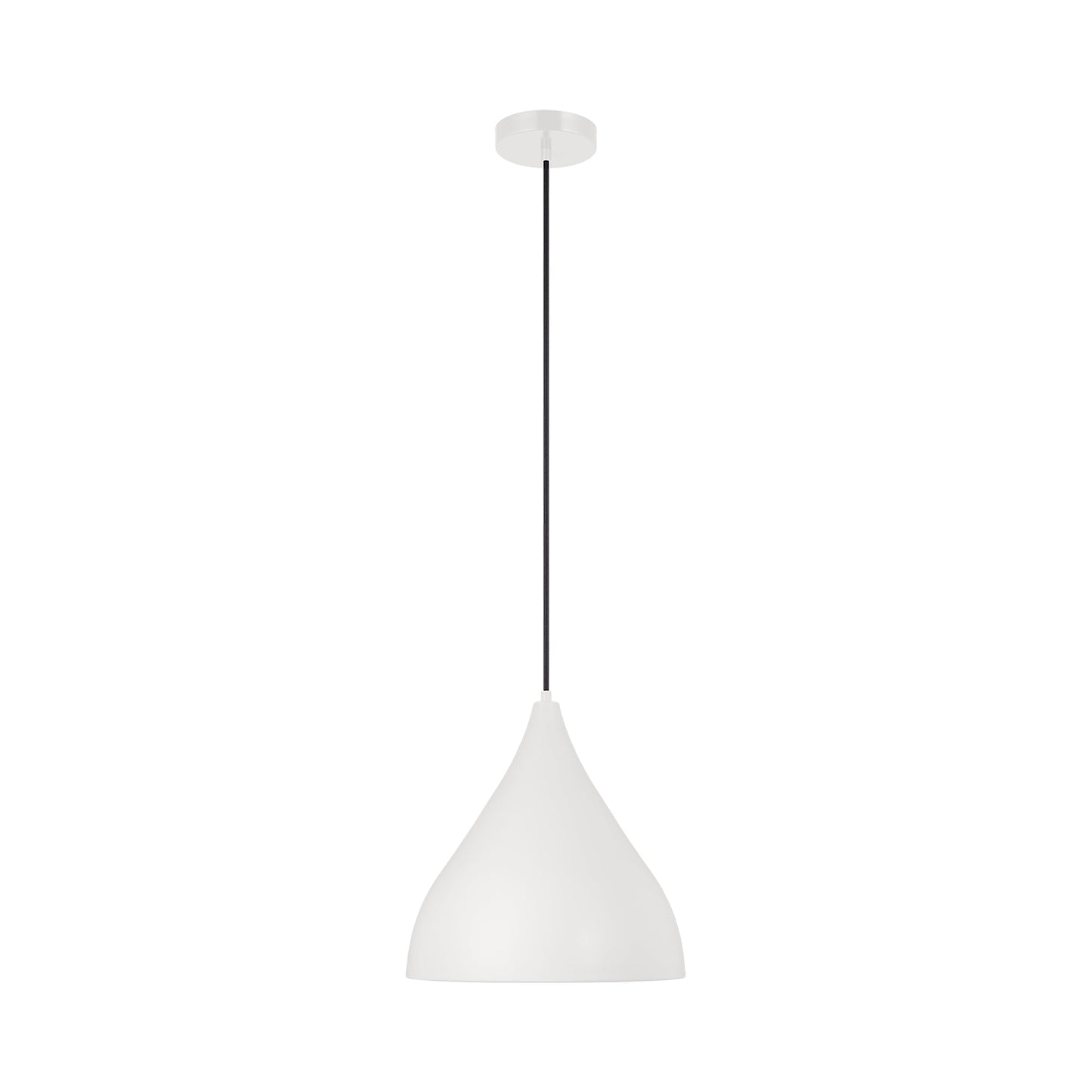 Oden Pendant Light in Matte White (Medium).