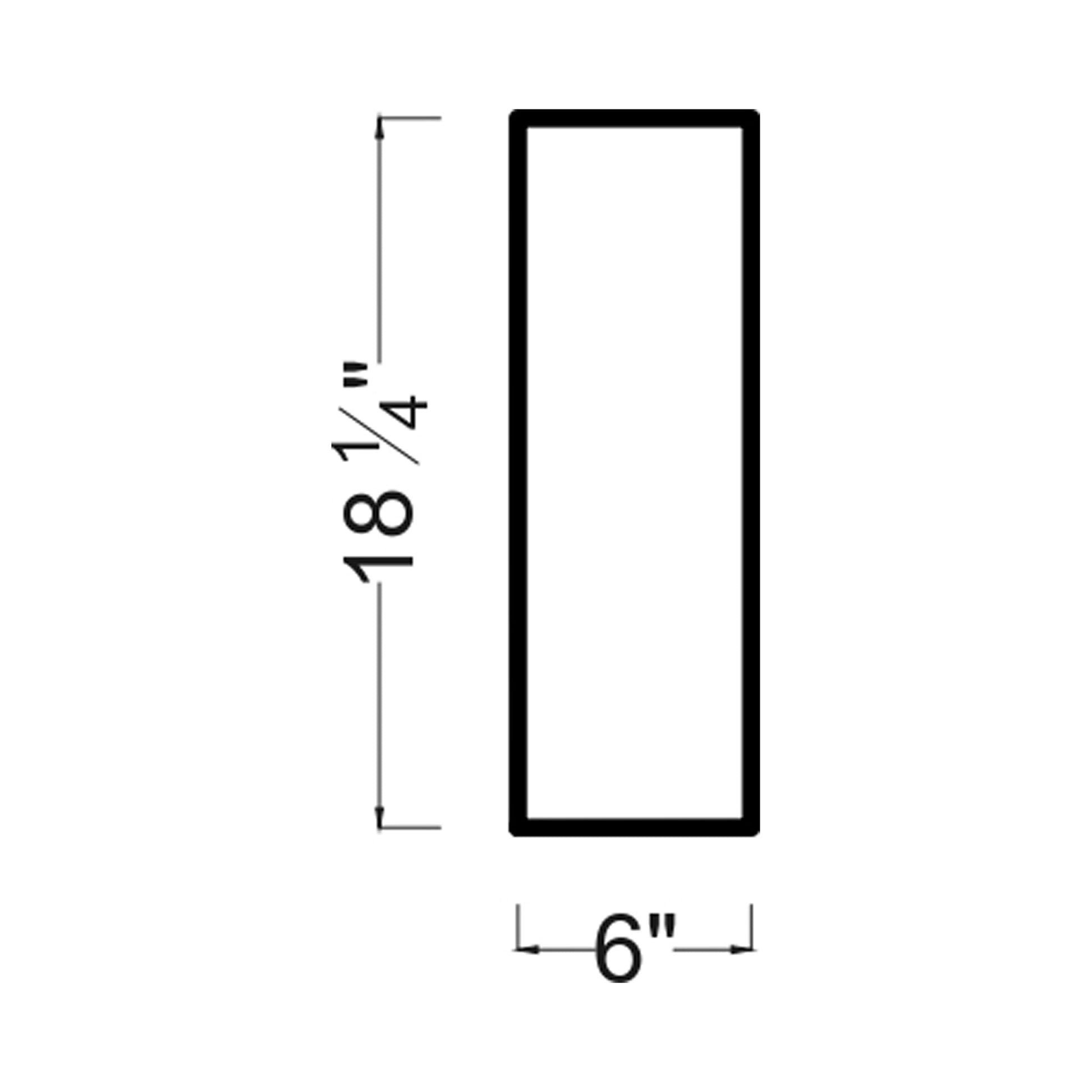 Outdoor Cylinders Two Light Wall Light - line drawing.