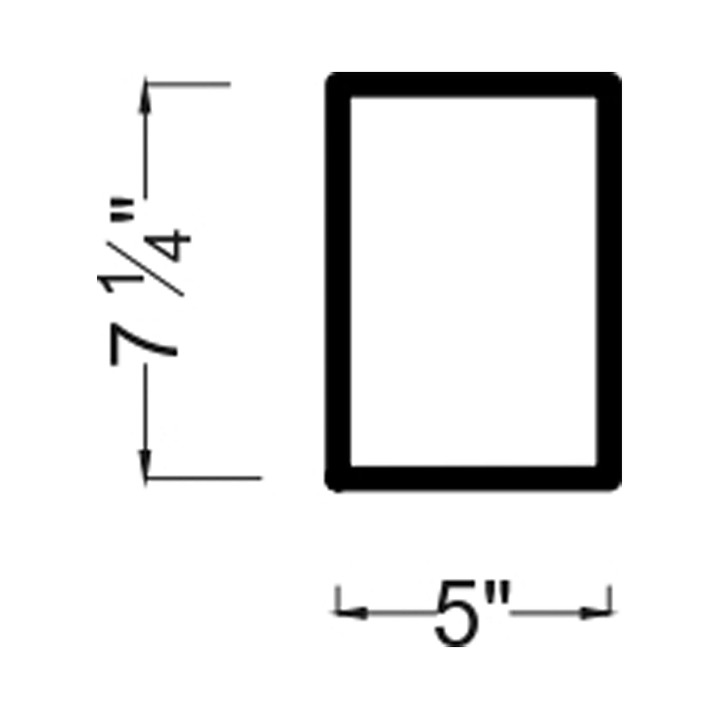 Outdoor Cylinders Wall Light - line drawing.
