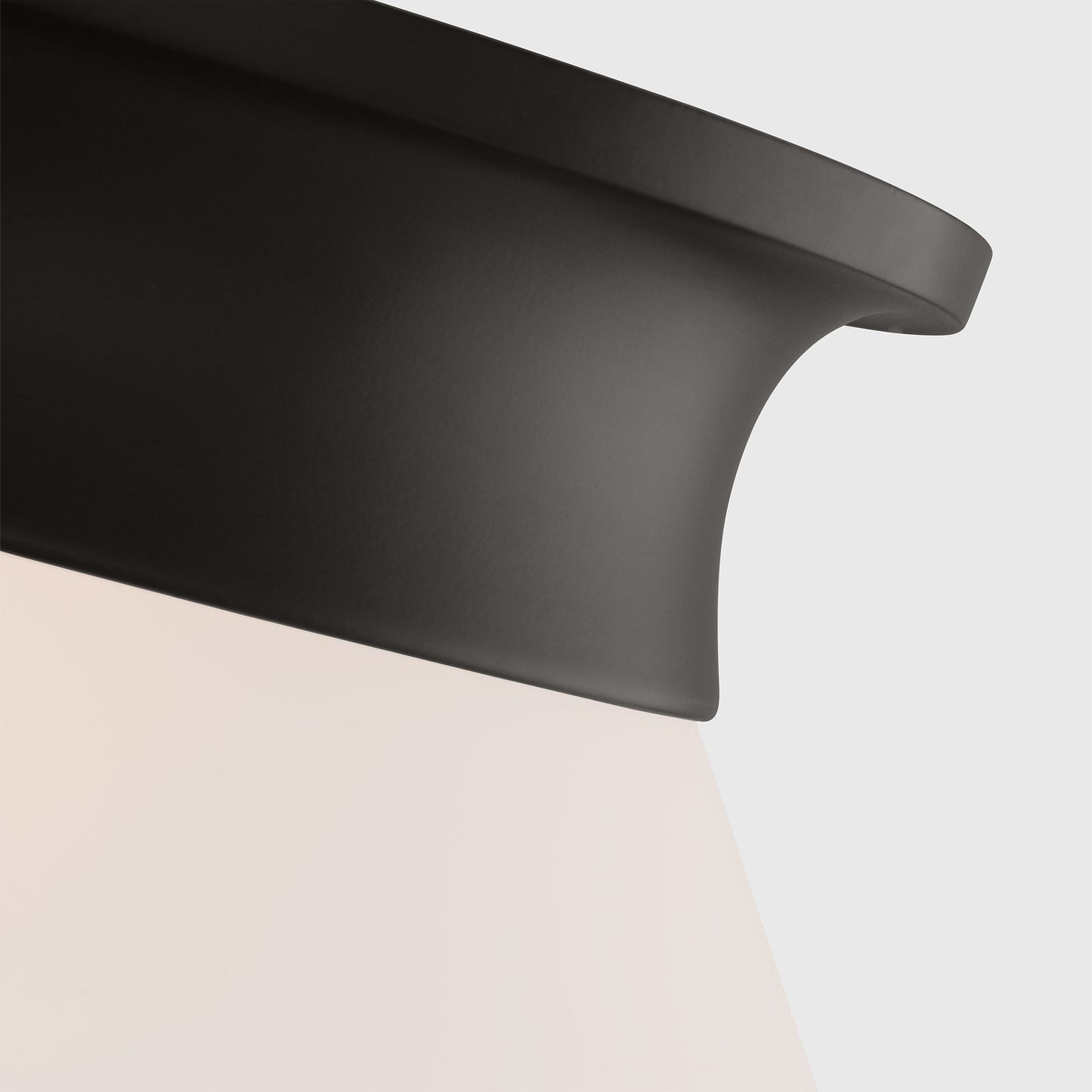 Panos Flush Mount Ceiling Light in Detail.