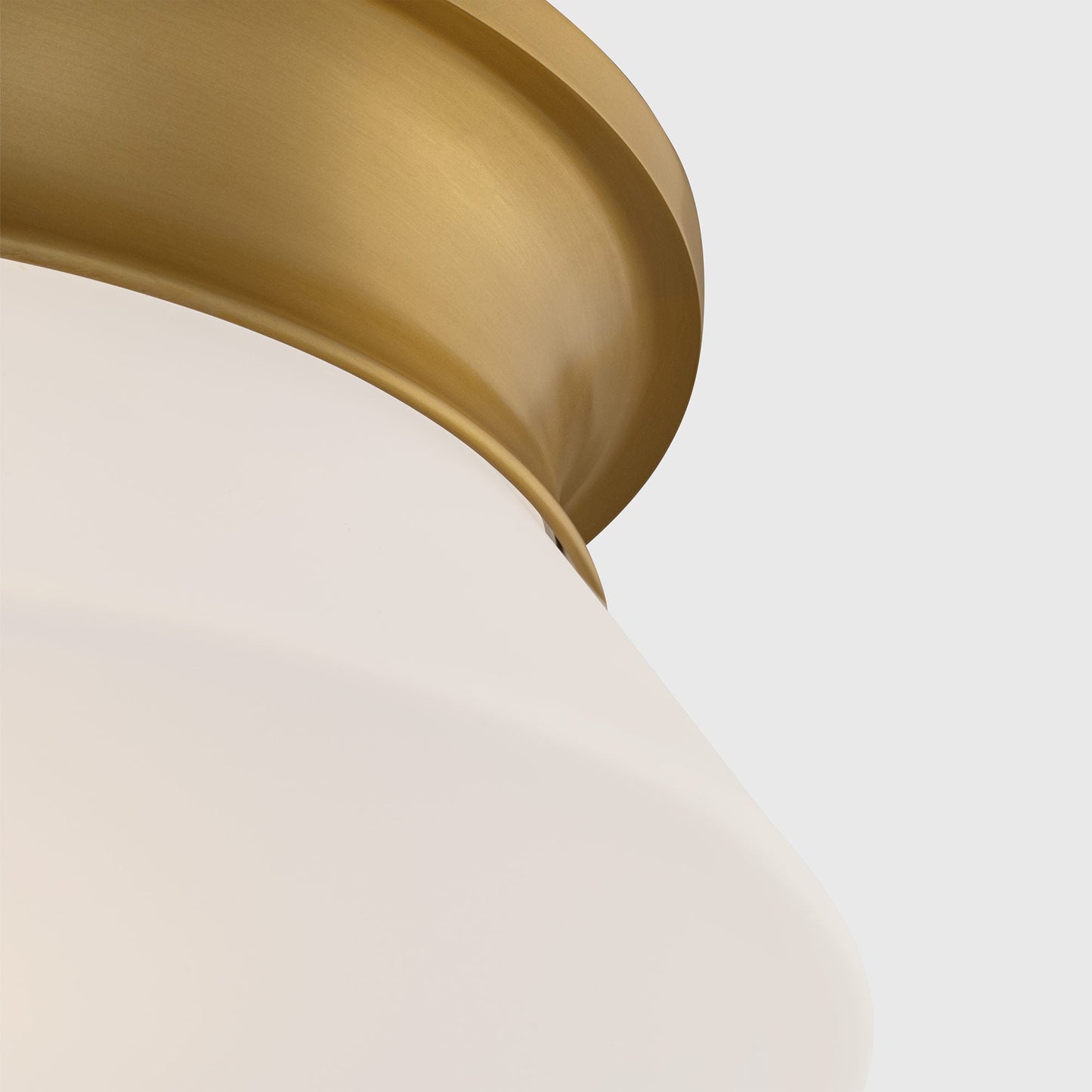 Panos Flush Mount Ceiling Light in Detail.
