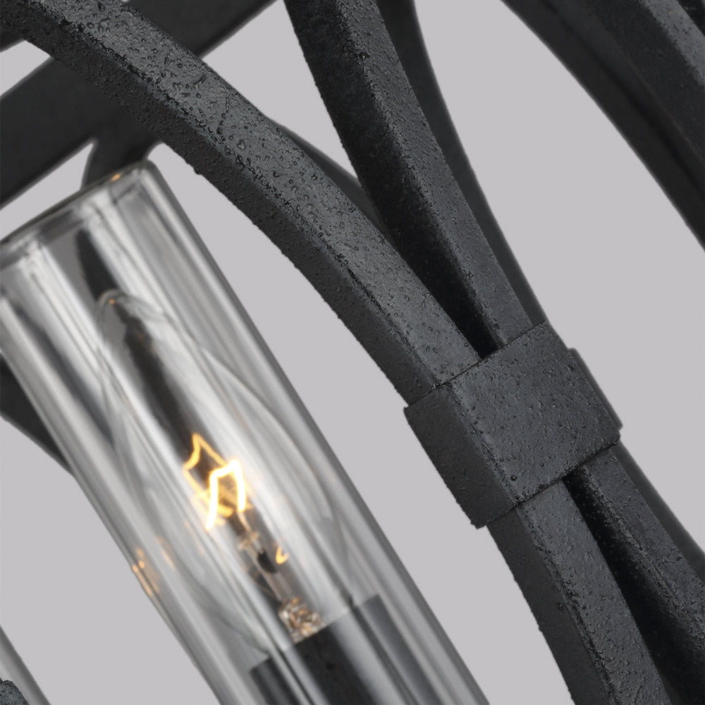 Patrice Outdoor Chandelier in Detail.