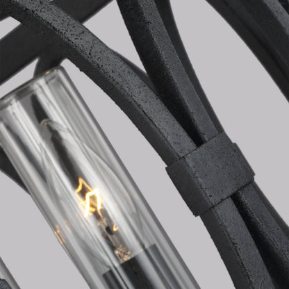 Patrice Outdoor Chandelier in Detail.