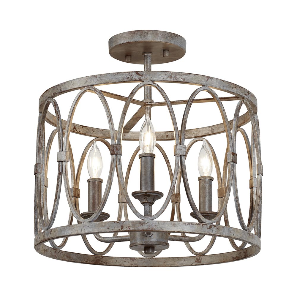 Patrice Semi-Flush Mount Ceiling Light.