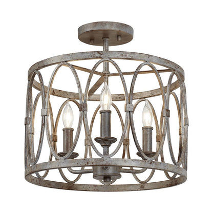 Patrice Semi-Flush Mount Ceiling Light.