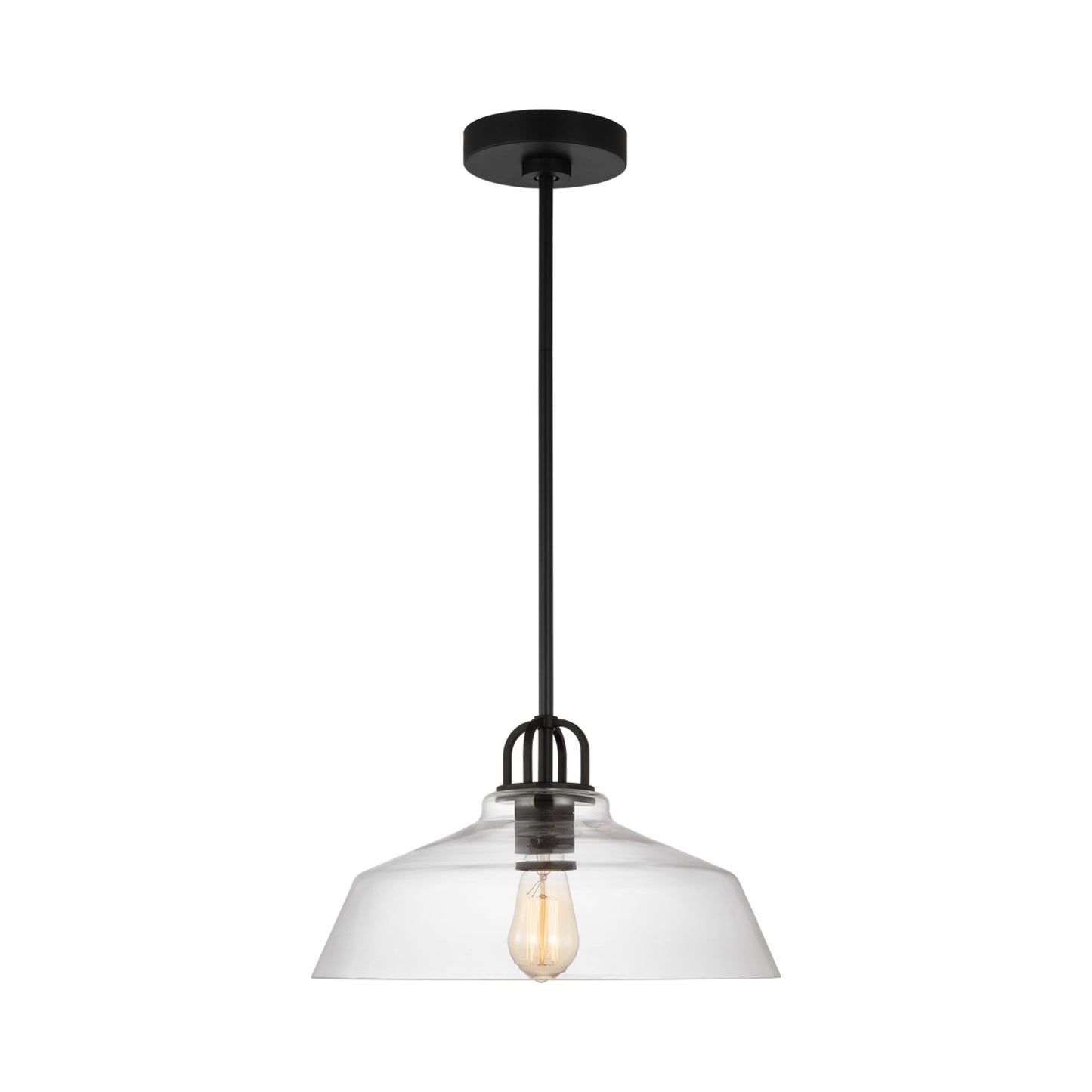Payton Pendant Light in Midnight Black (Small).