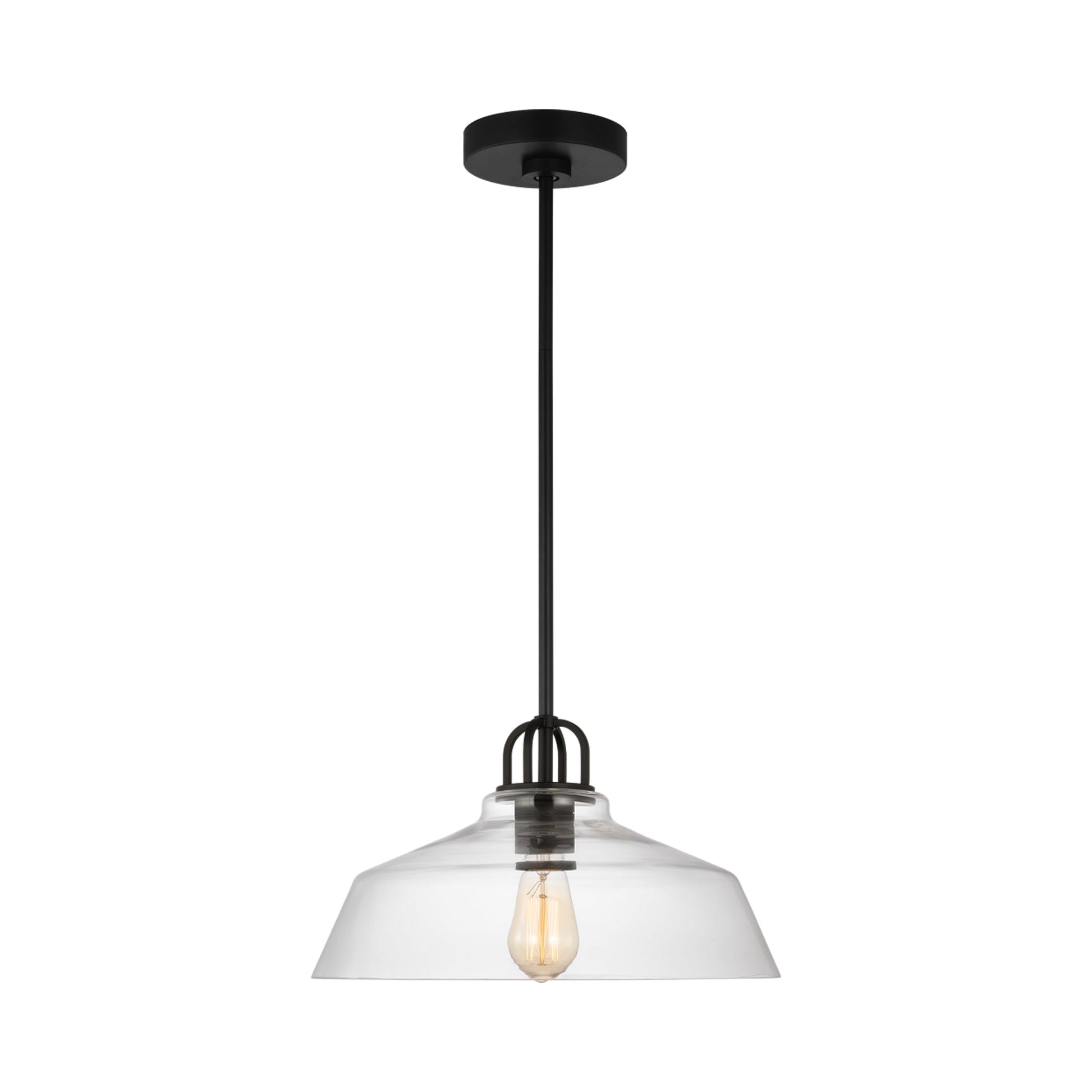 Payton Pendant Light in Midnight Black (Small).