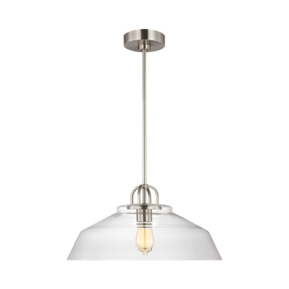 Payton Pendant Light in Brushed Steel (Large).