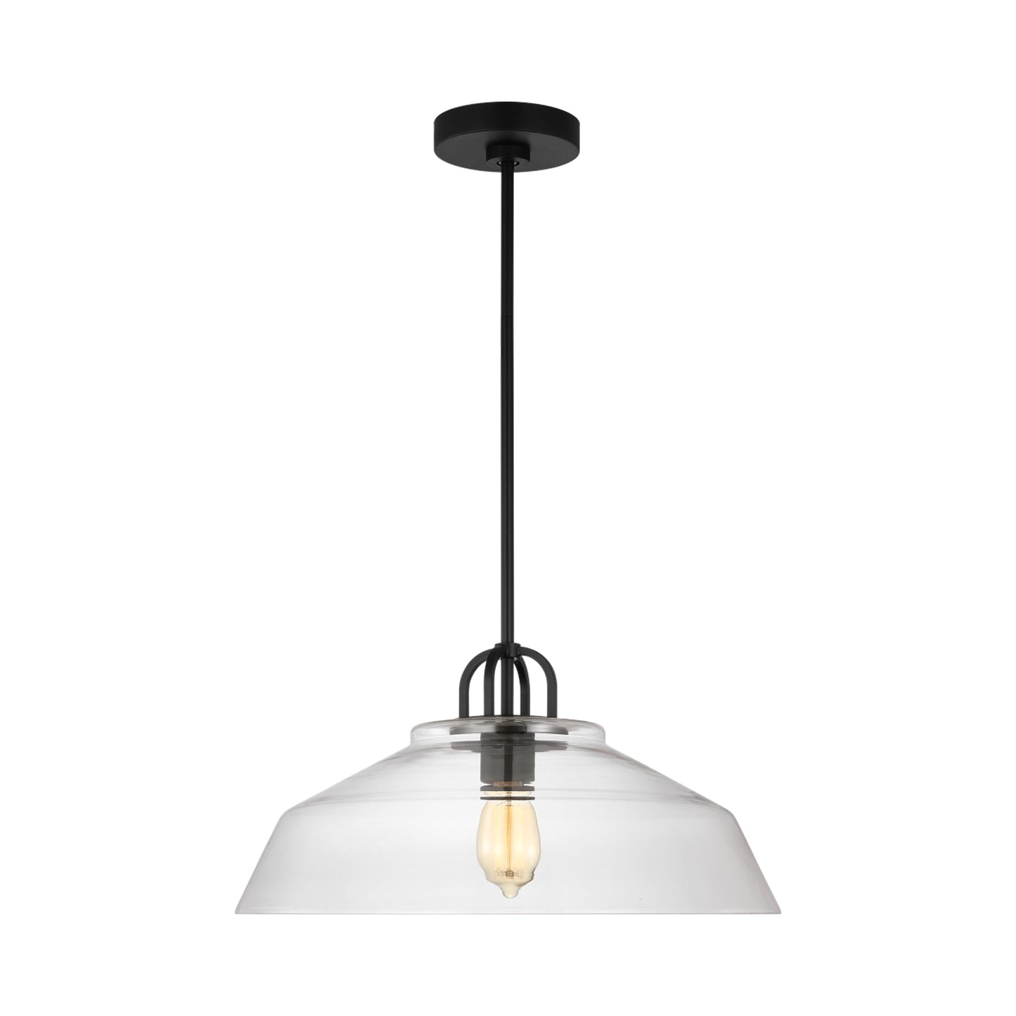 Payton Pendant Light in Midnight Black (Large).