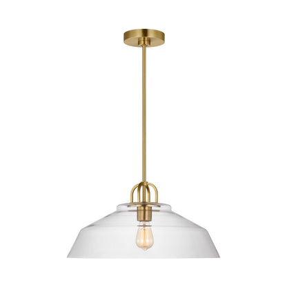 Payton Pendant Light in Satin Brass (Large).