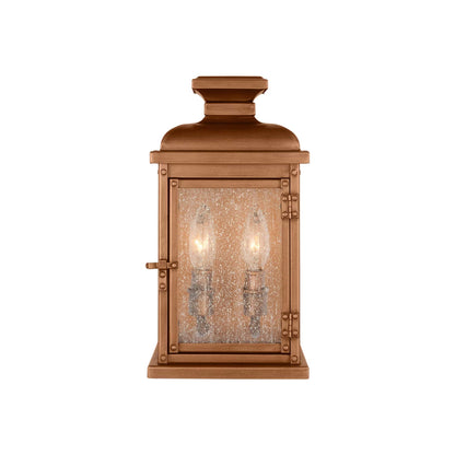 Pediment Outdoor Wall Light in Detail.