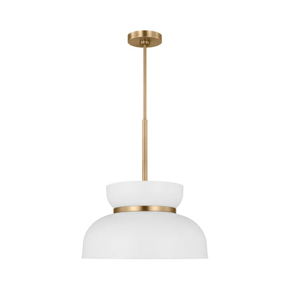 Pemberton Pendant Light in Matte White.