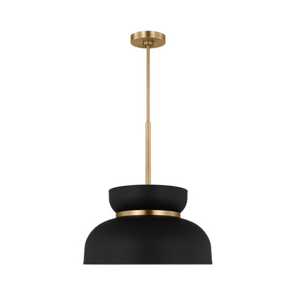 Pemberton Pendant Light in Midnight Black.